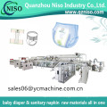 Elastic Ear Baby Pampers Machine Servo Control Ultra Thin Baby Diaper Making Machine